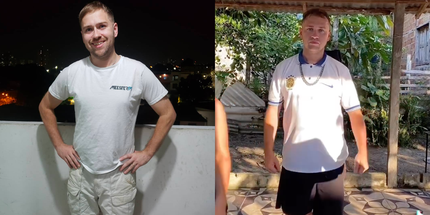 Paul Staehle Before After Weight Loss 90 Day Fiance side by side images