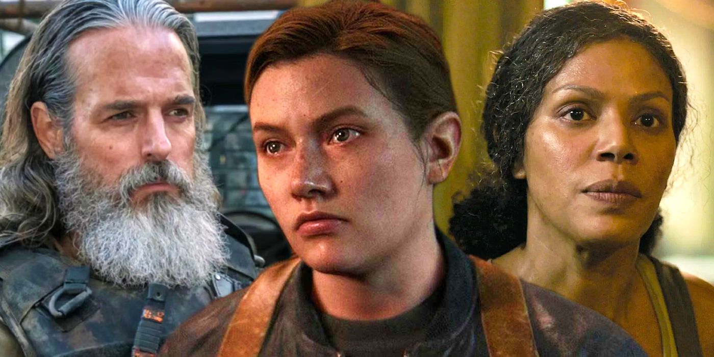 perry and marlene in the last of us show and abby in game part ii