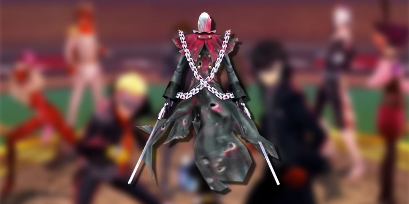 Persona 5 Royal Reaper with blurred backgrounds