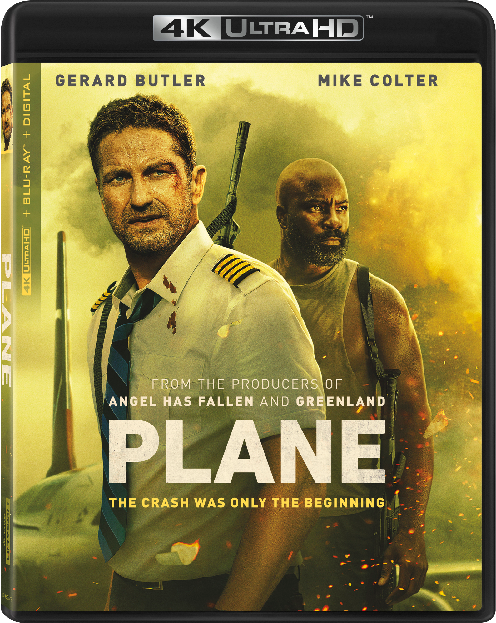 Plane Movie 4K Cover