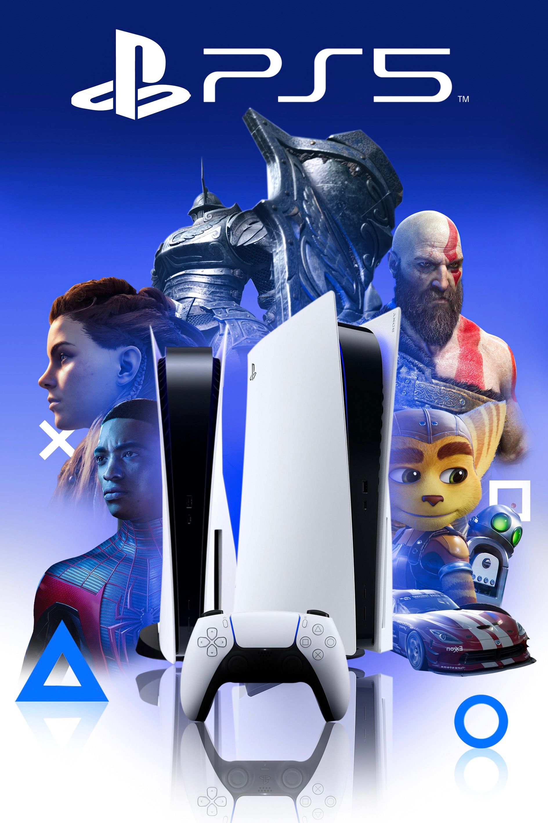PlayStation 5 PS5 Poster