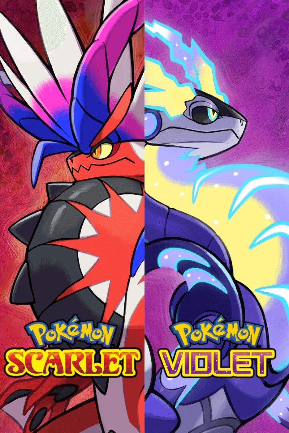 Pokémon Écarlate et Violet Poster du jeu