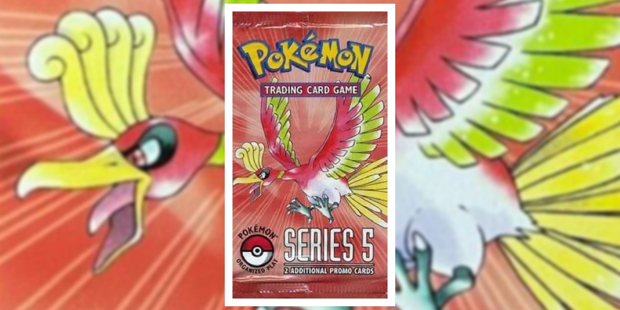 An image of a sealed Pokemon TCG Pop Series 5 booster pack.