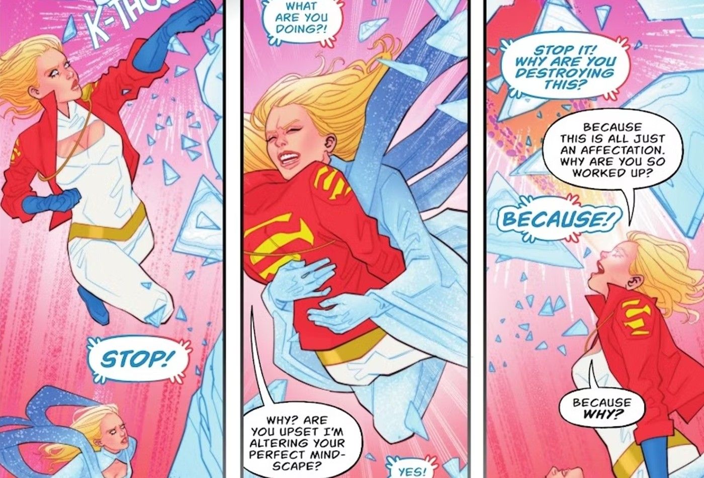 power girl vs supergirl