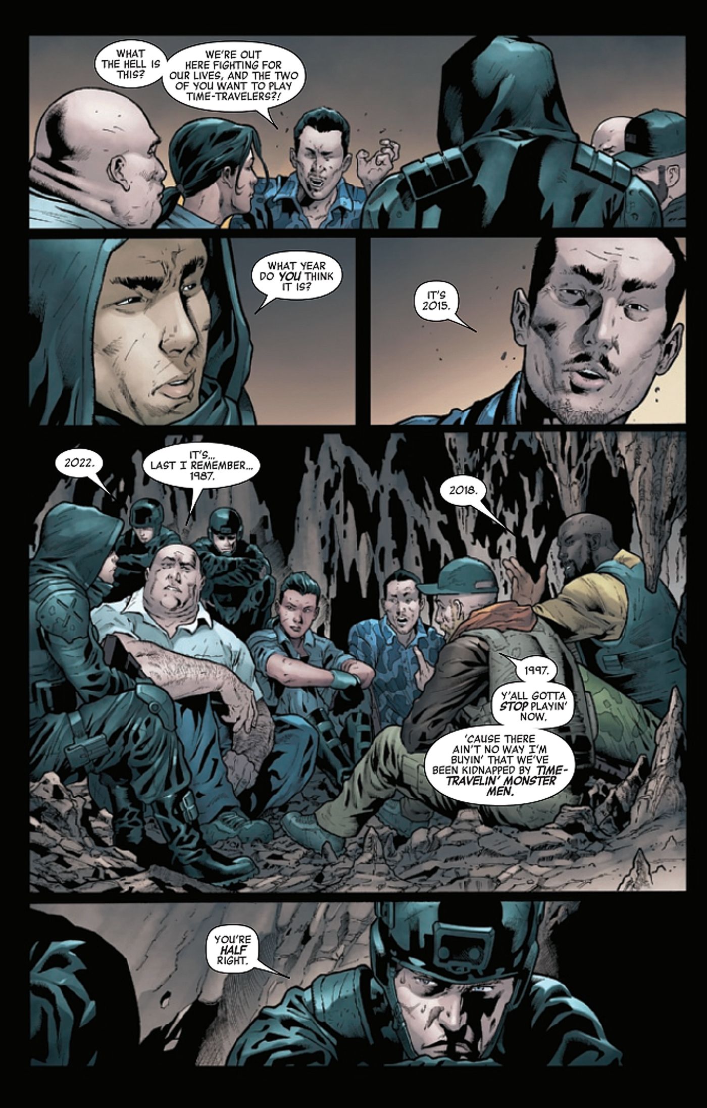 Survivants des prédateurs dans Marvel's Predator