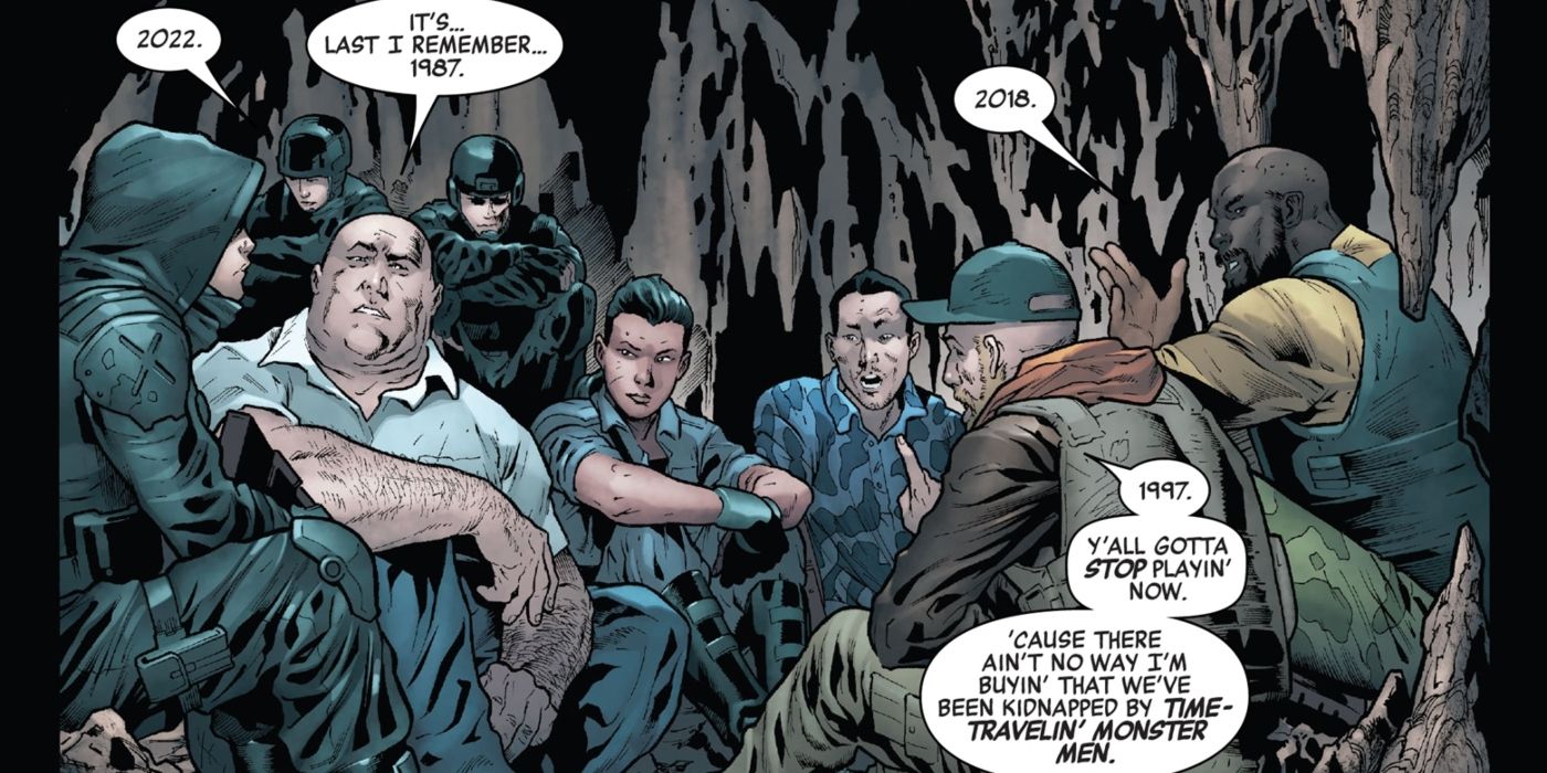 Predator survivors trying to stay alive.