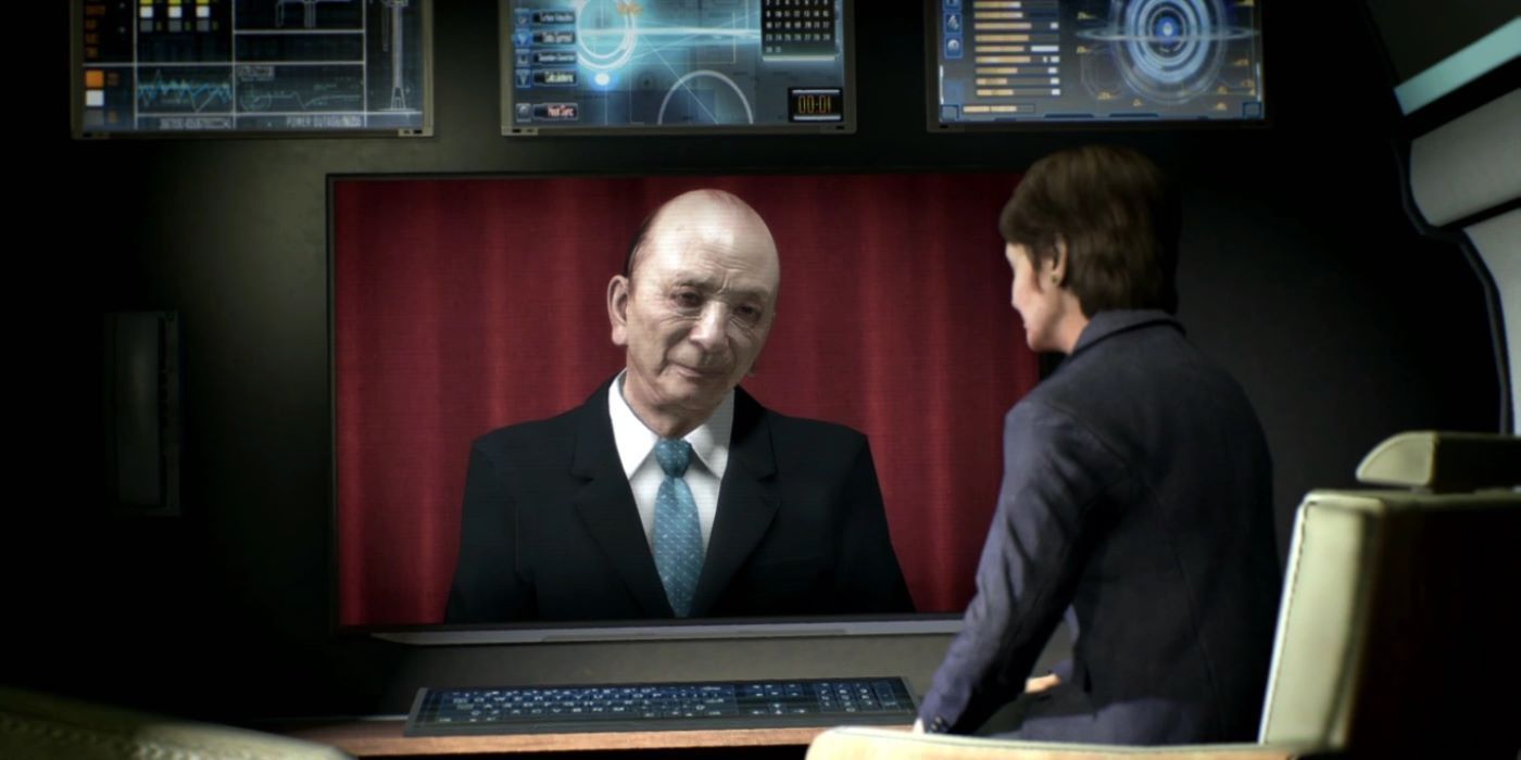 Premier Chen en un televisor en Call of Duty: Black Ops 2.