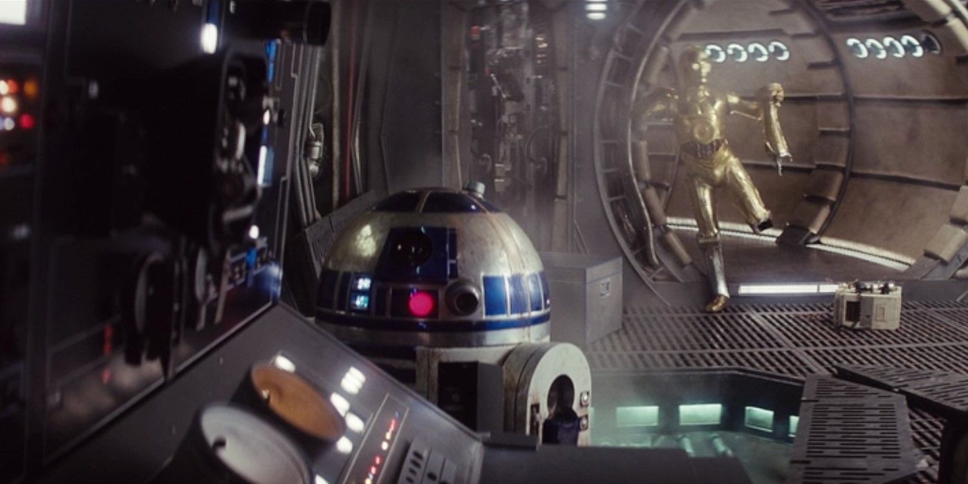 R2-D2 Fixes The Hyperdrive - Star Wars The Empire Strikes Back