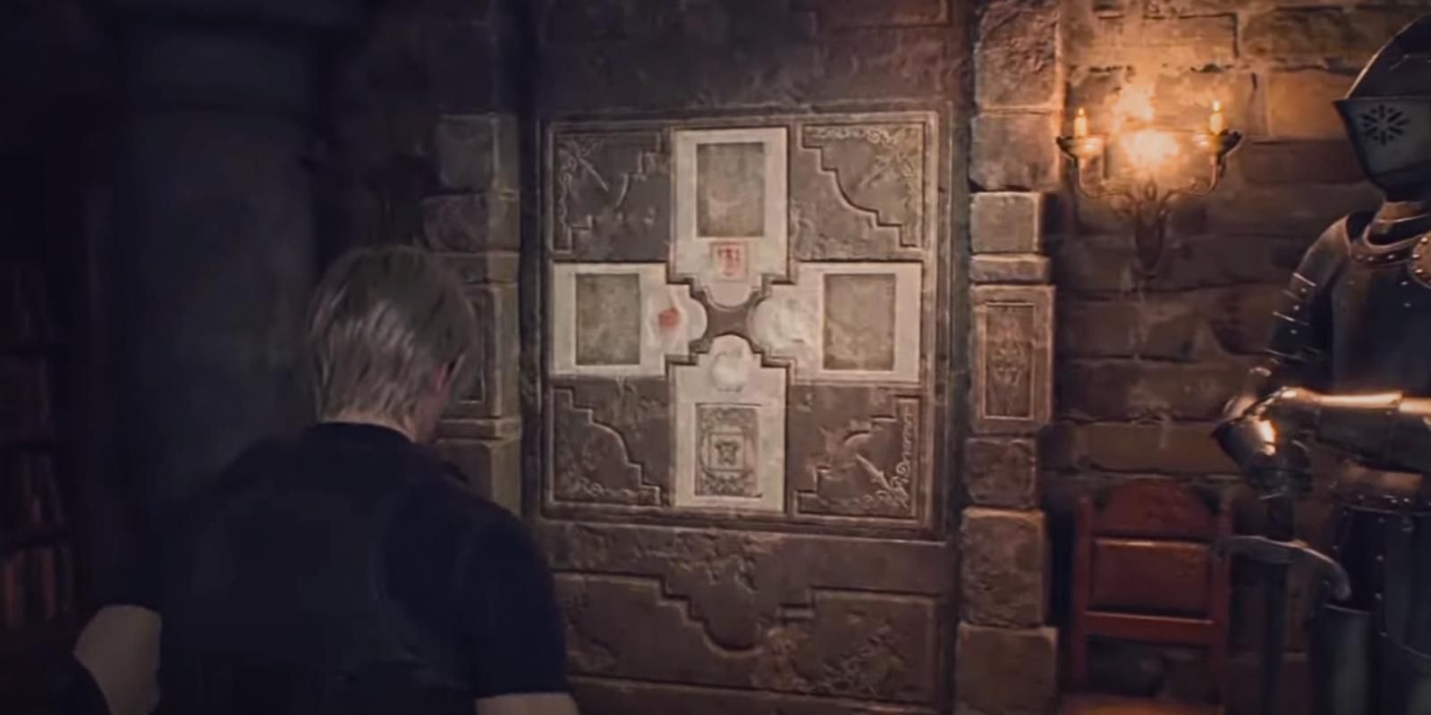 Resident evil 4 Stone tablet puzzle ashley 