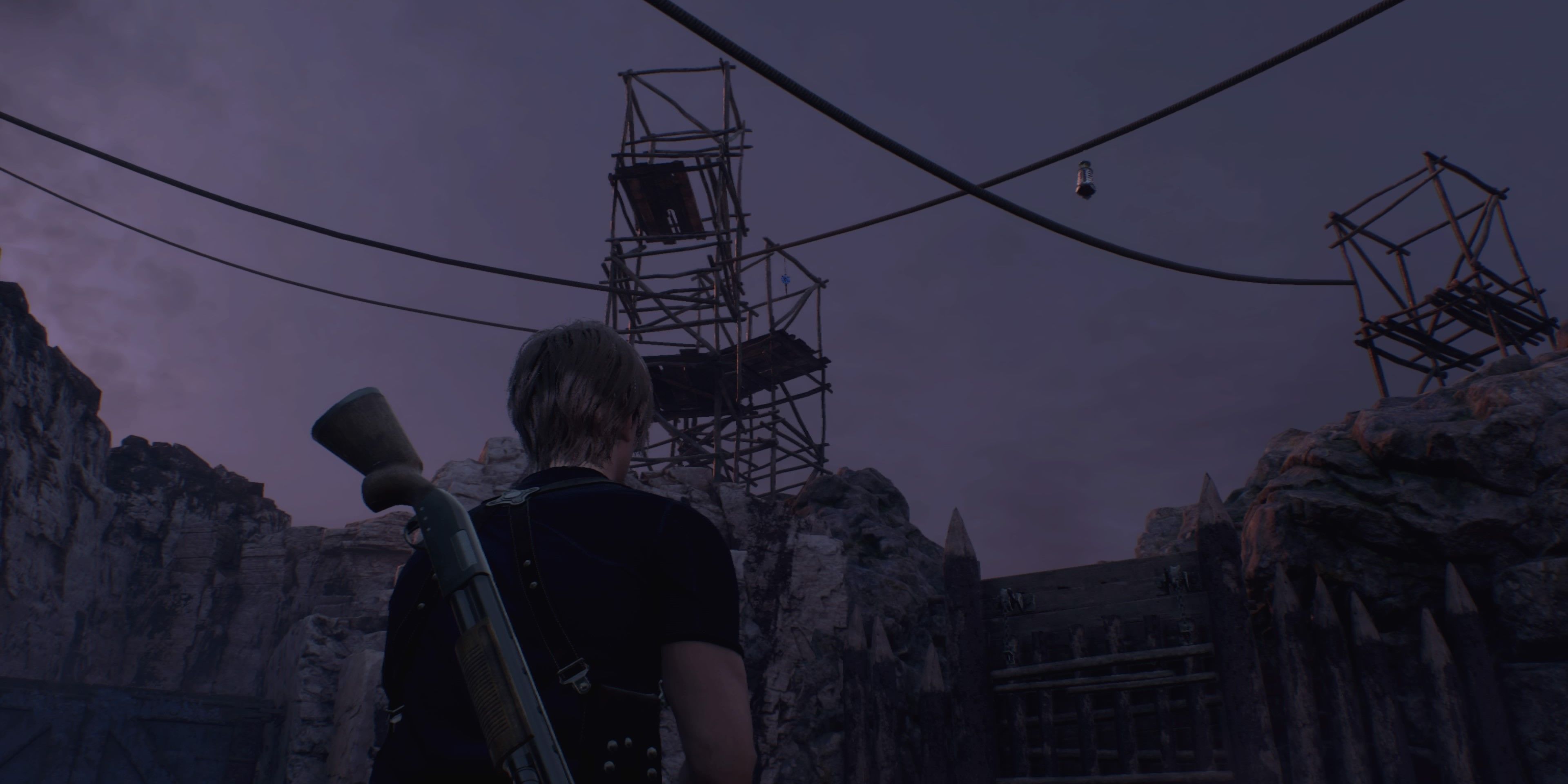 Quarry Location 1 for the Blue Medallion Merchant request in Resident Evil 4 Remake