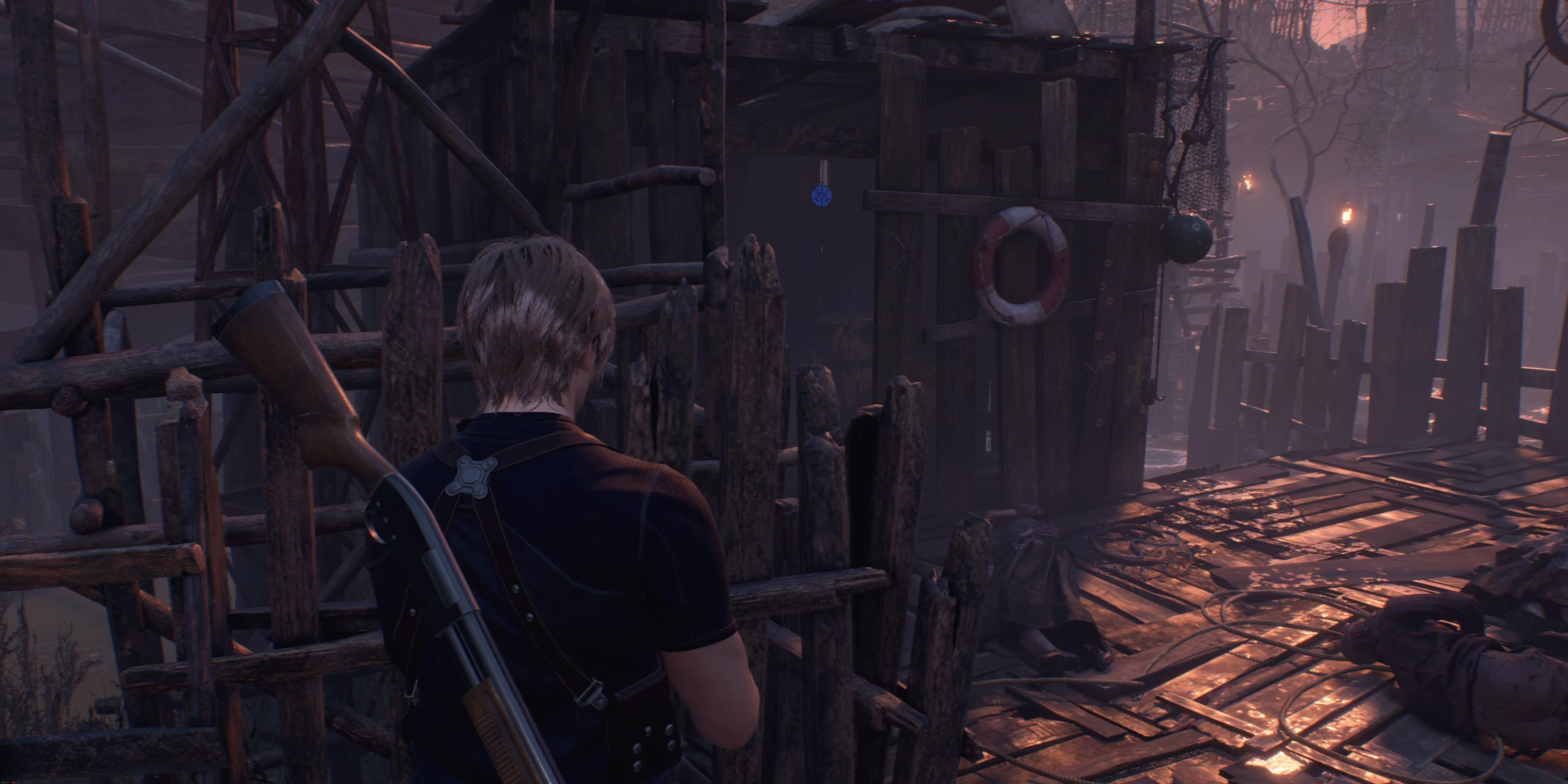 The 3rd Blue Medallion near the Quarry Area in Resident Evil 4 Remake