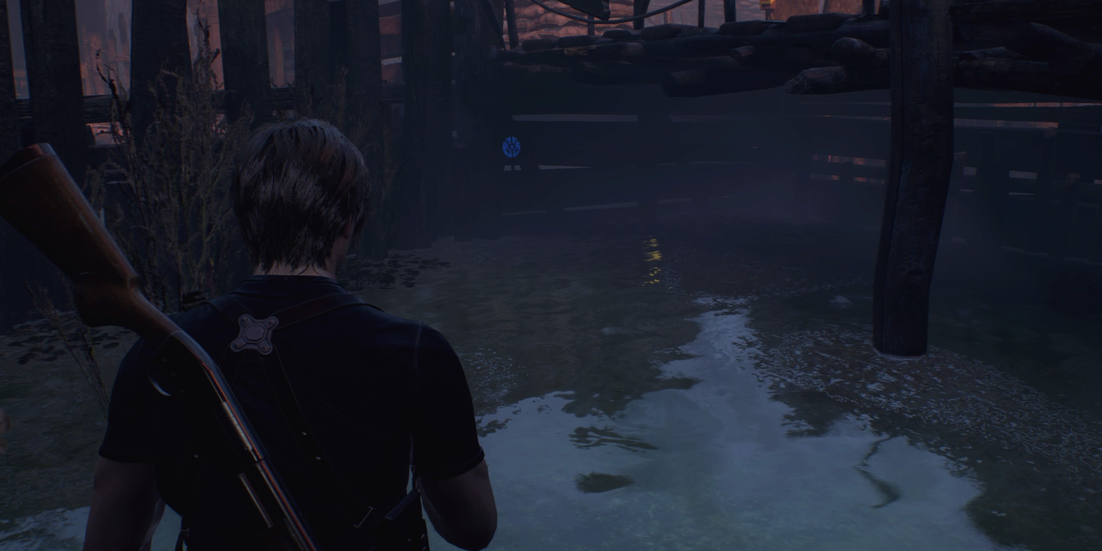 Final Blue Medallion in the Quarry Area in Resident Evil 4 Remake