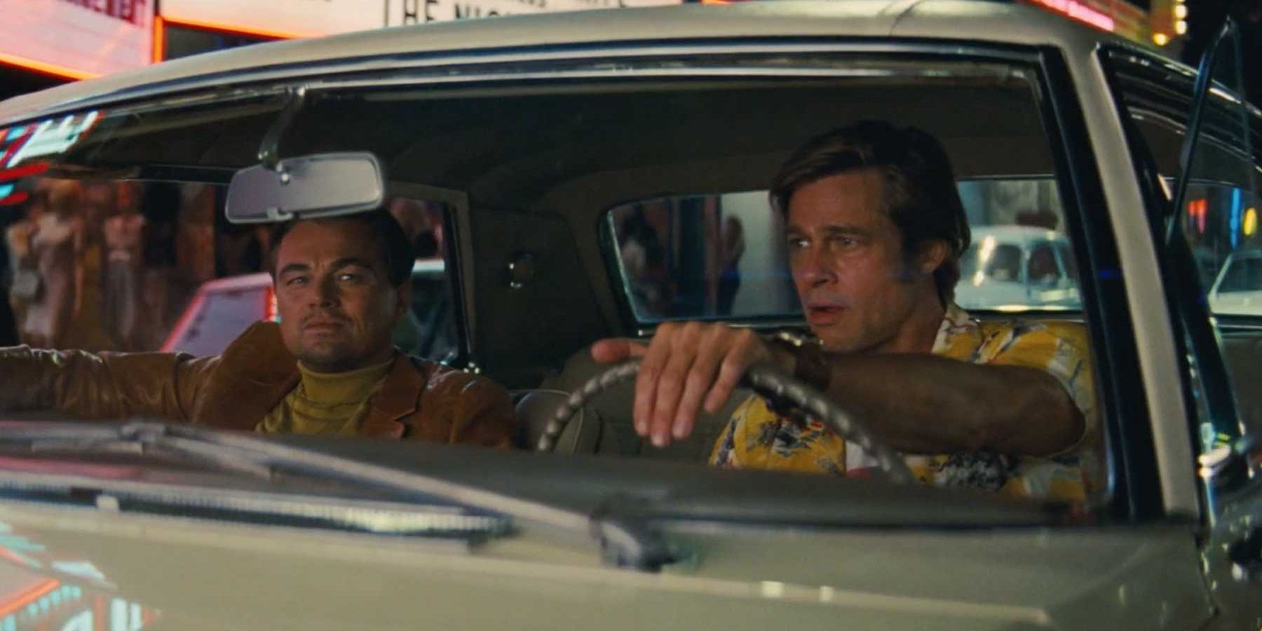 Rick and Cliff drive through LA in Once Upon a Time in Hollywood