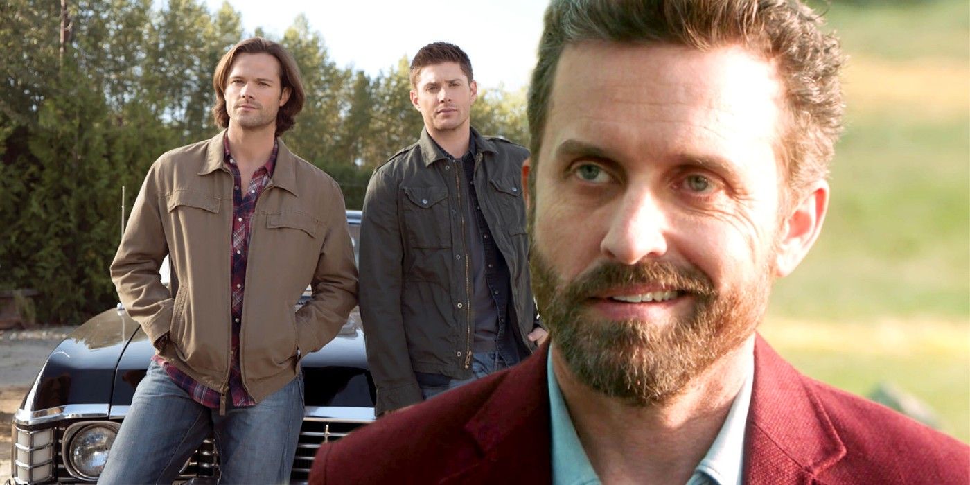 Rob Benedict as Chuck God in Supernatural and Sam and Dean Winchester