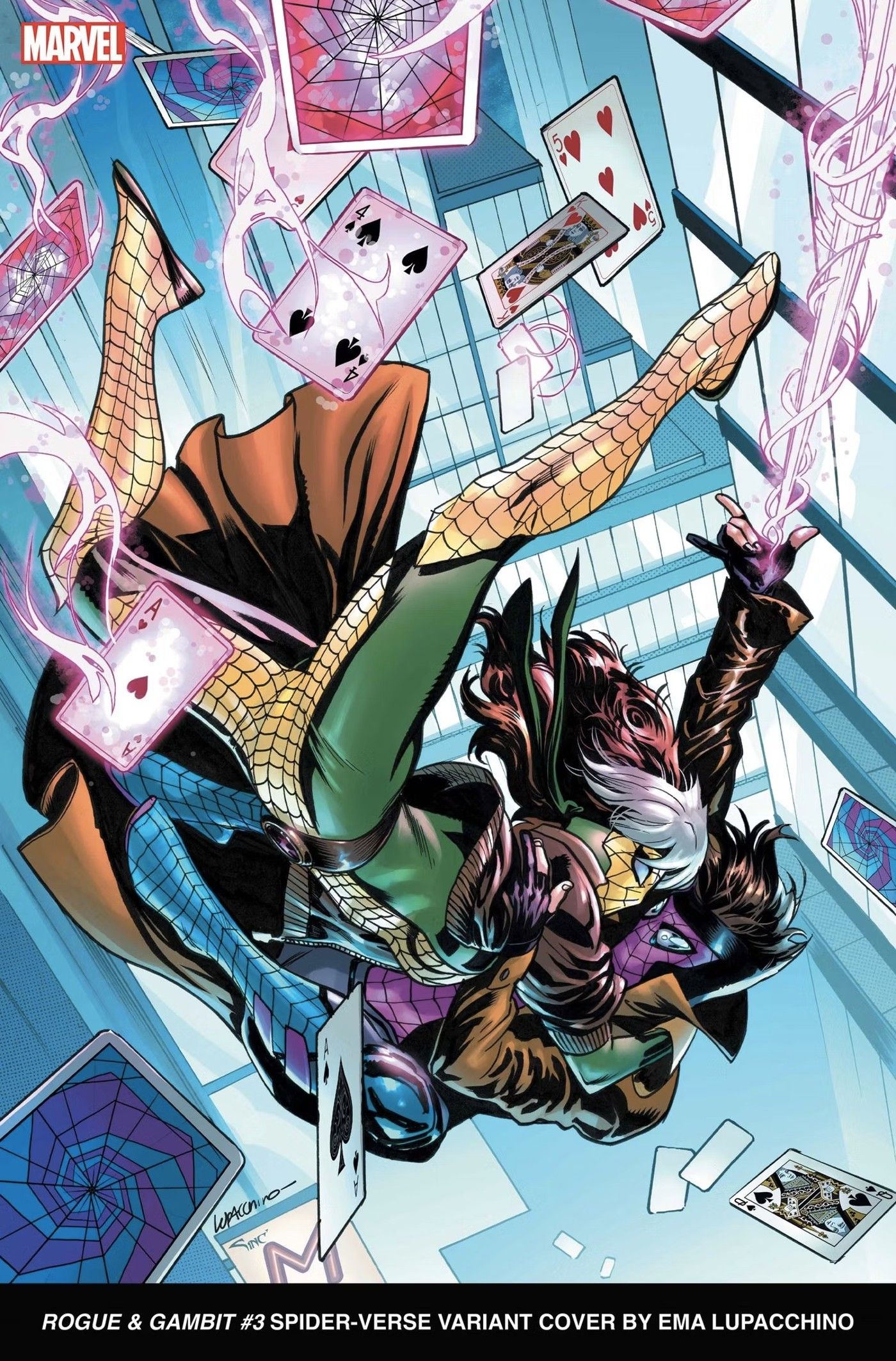 Gambit & Rogue Get Spider-Man Upgrades in New Series Art