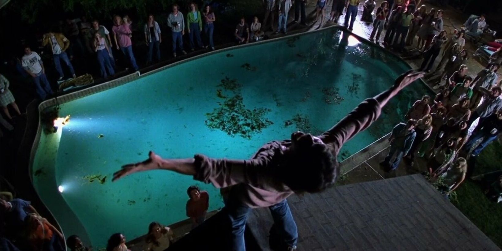 Russell on a rooftop in Almost Famous