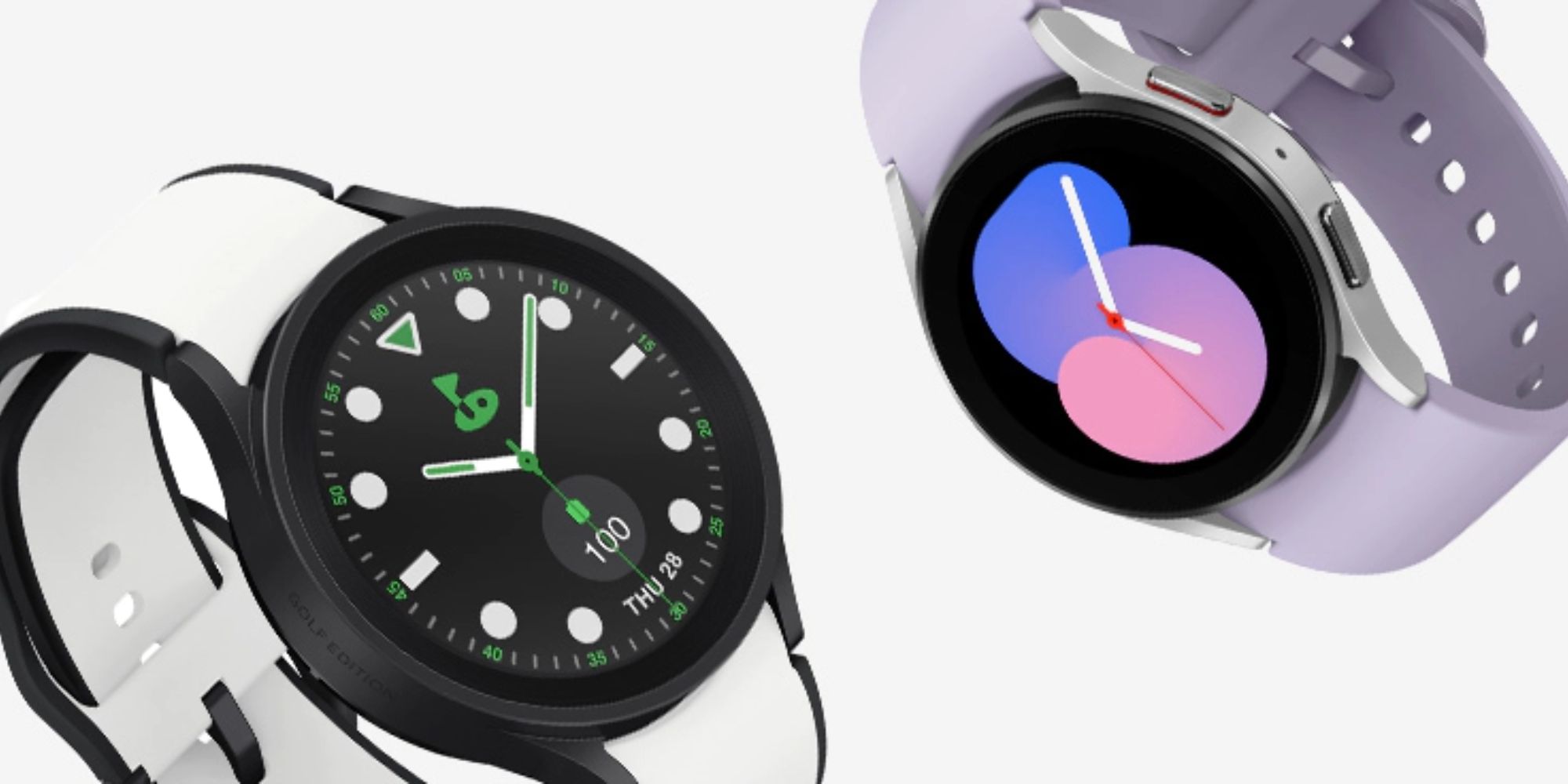 Image of the Samsung Galaxy Watch 5 and the Watch 5 Pro