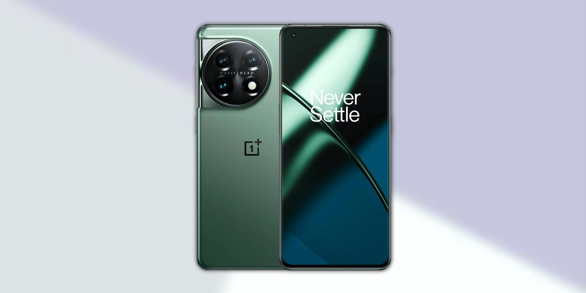Image of the OnePlus 11 in green color