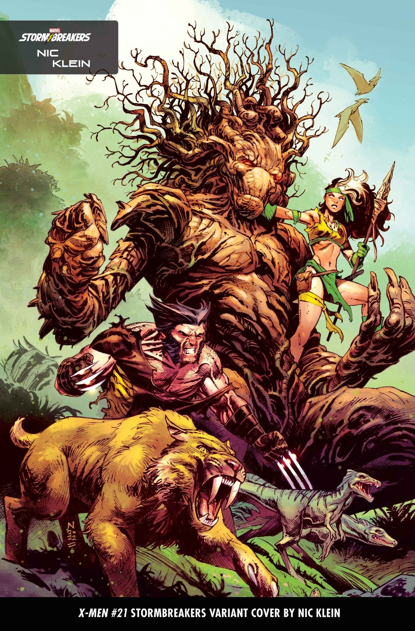 Savage Land Groot Nic Klein Capa Variante