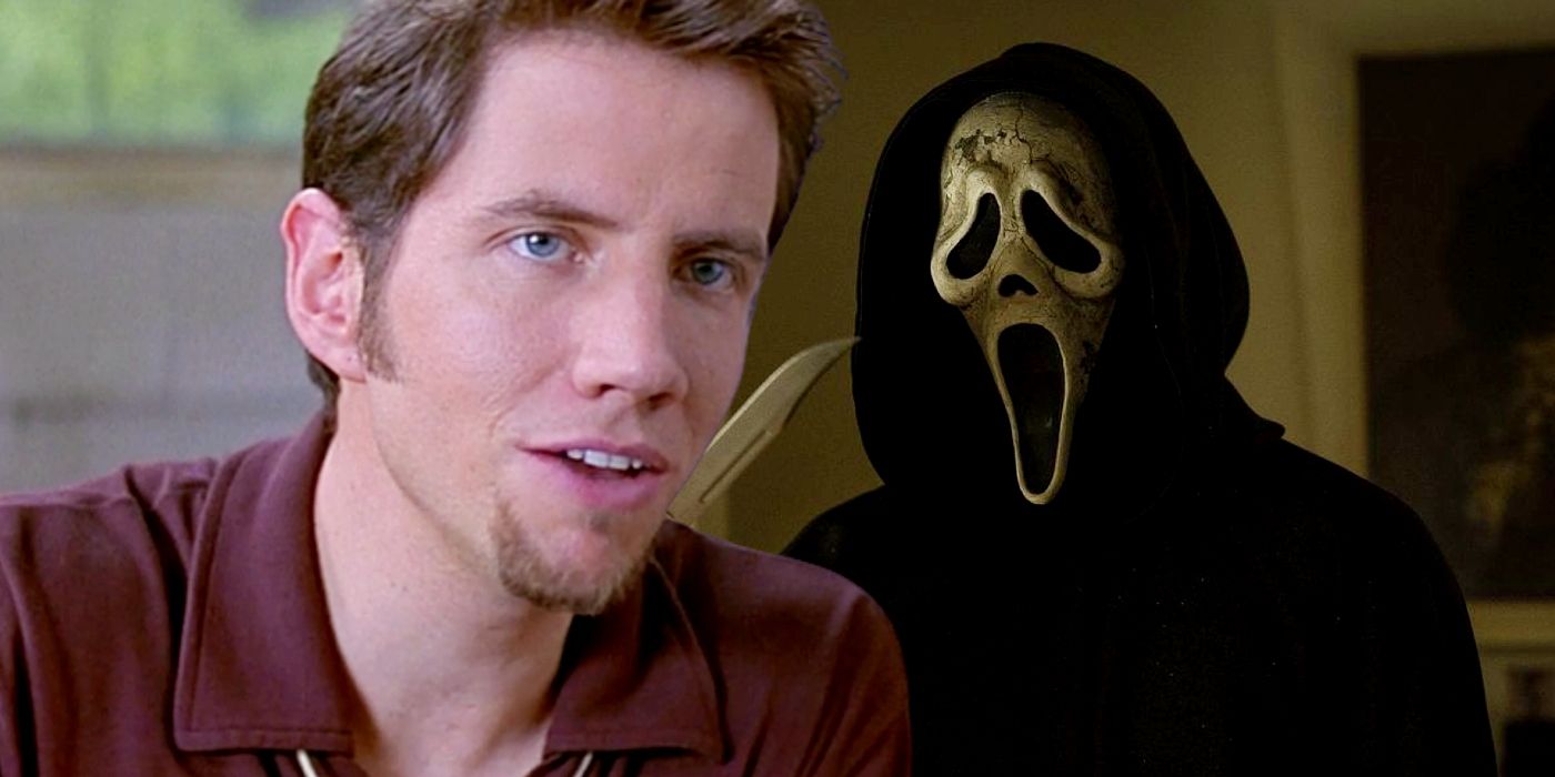 Custom image of Jamie Kennedy as Randy and Ghostface in Scream 6.
