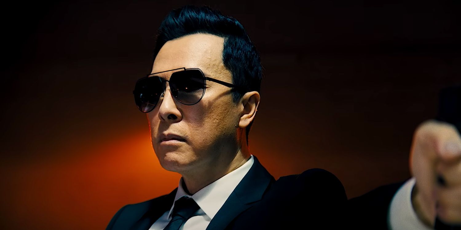 Donnie Yen as Caine in John Wick Chapter 4