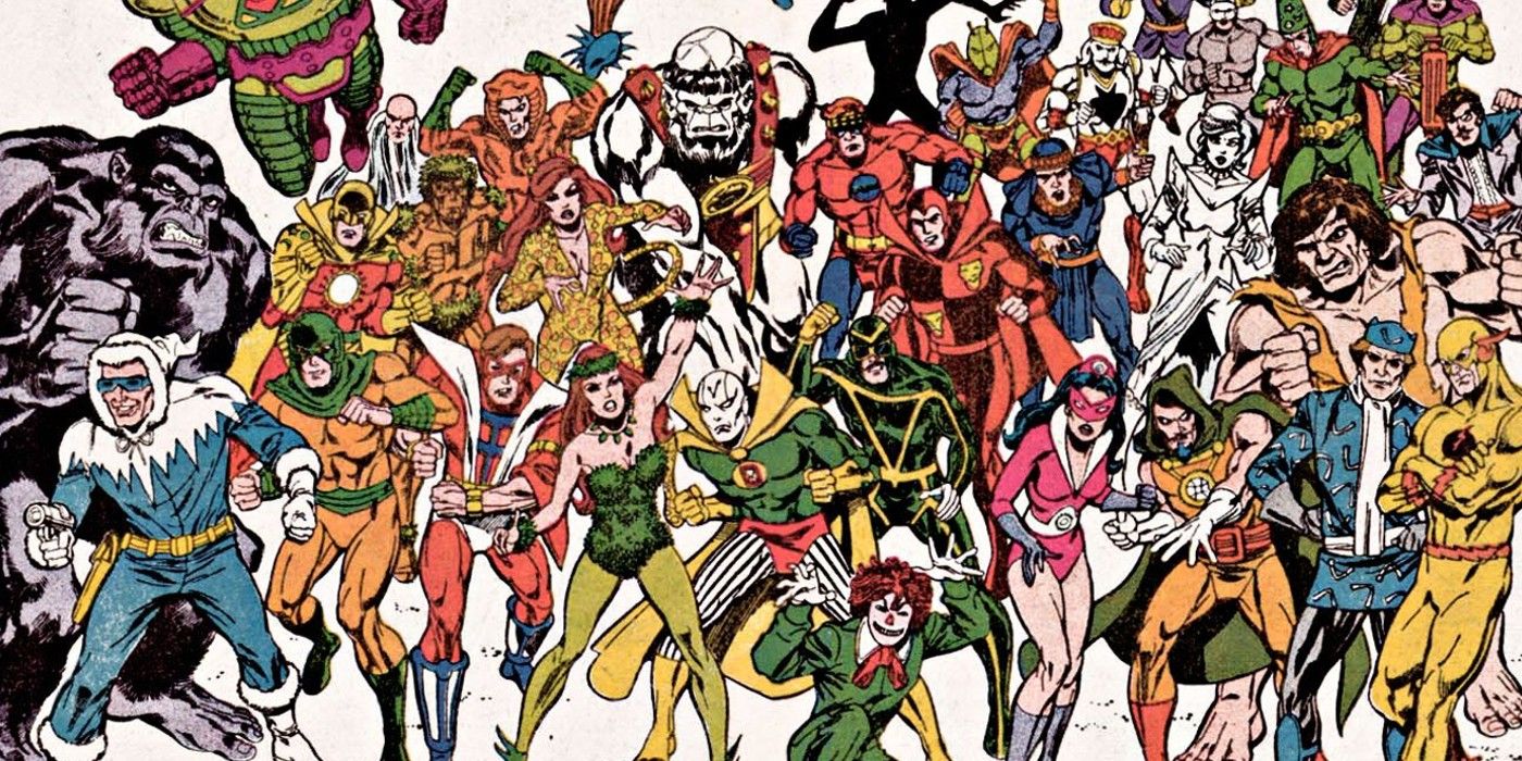 Secret Society of Supervillains Cropped Poster
