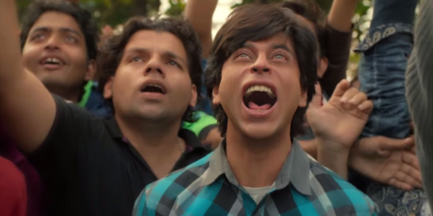 Shah Rukh Khan screaming in Fan (2016)
