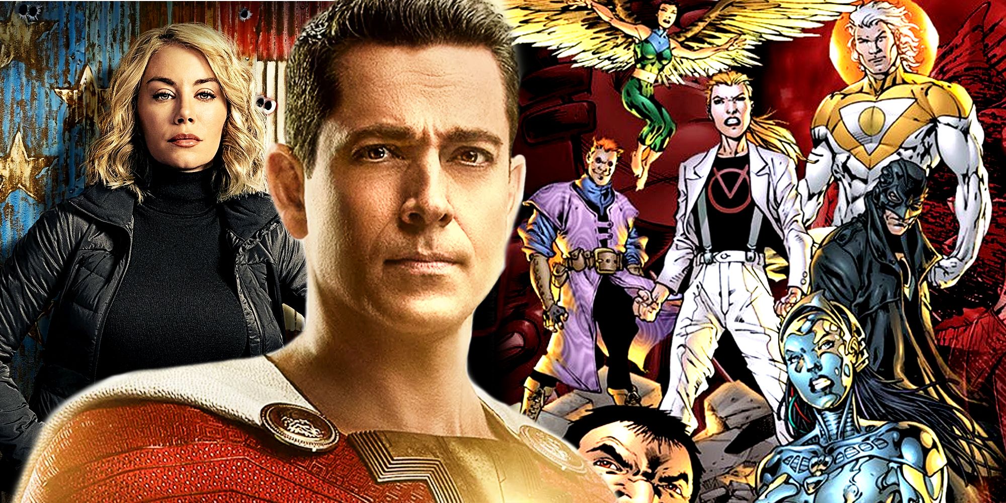 Shazam, Emilia Harcourt, and The Authority in the DC Universe