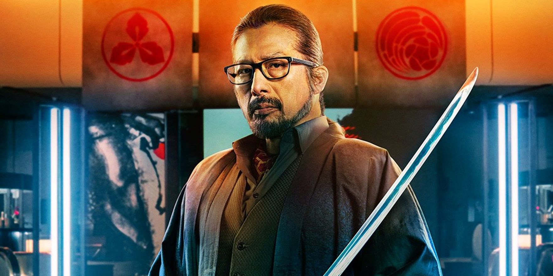 Shimazu's character poster for John Wick Chapter 4