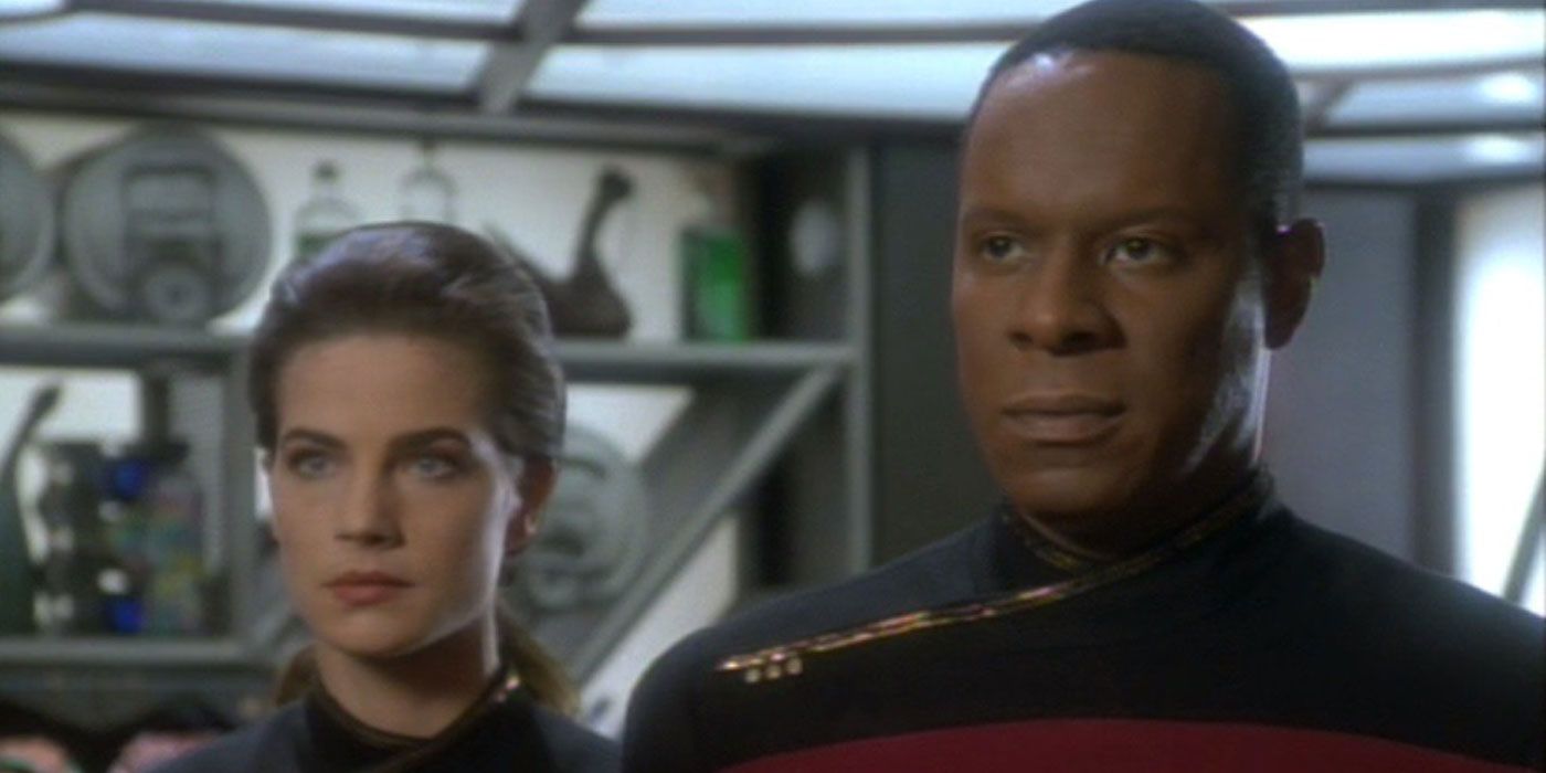 Benjamin Sisko and Jadzia Dax in Star Trek: Deep Space Nine