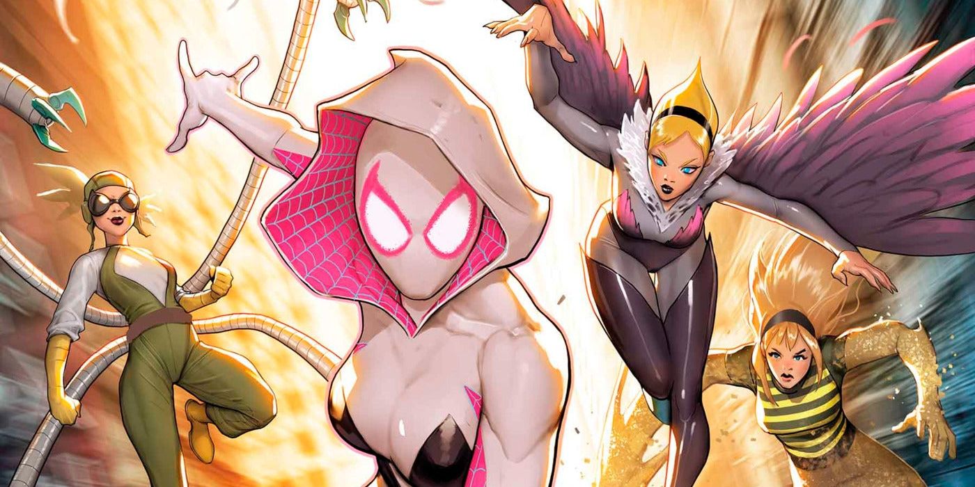 The cover to Spider-Gwen: Shadow Clones #2 