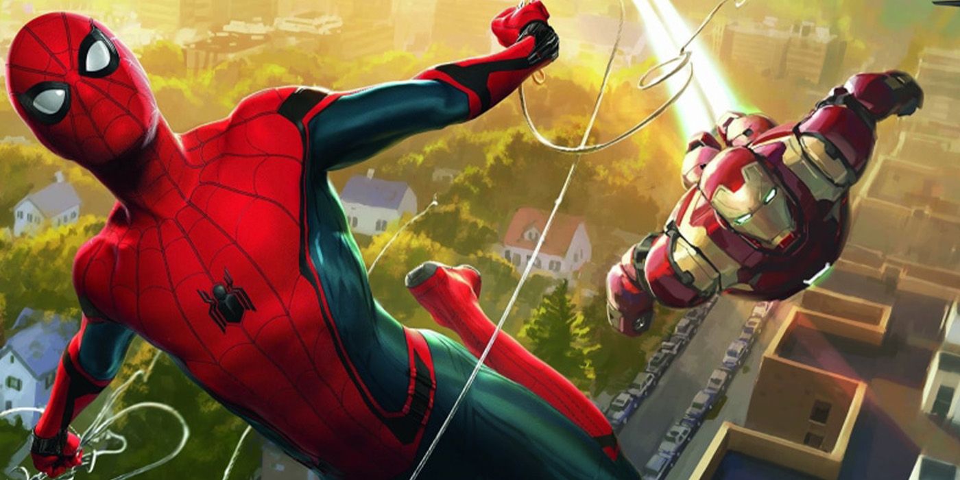 spider-man and iron man in the mcu