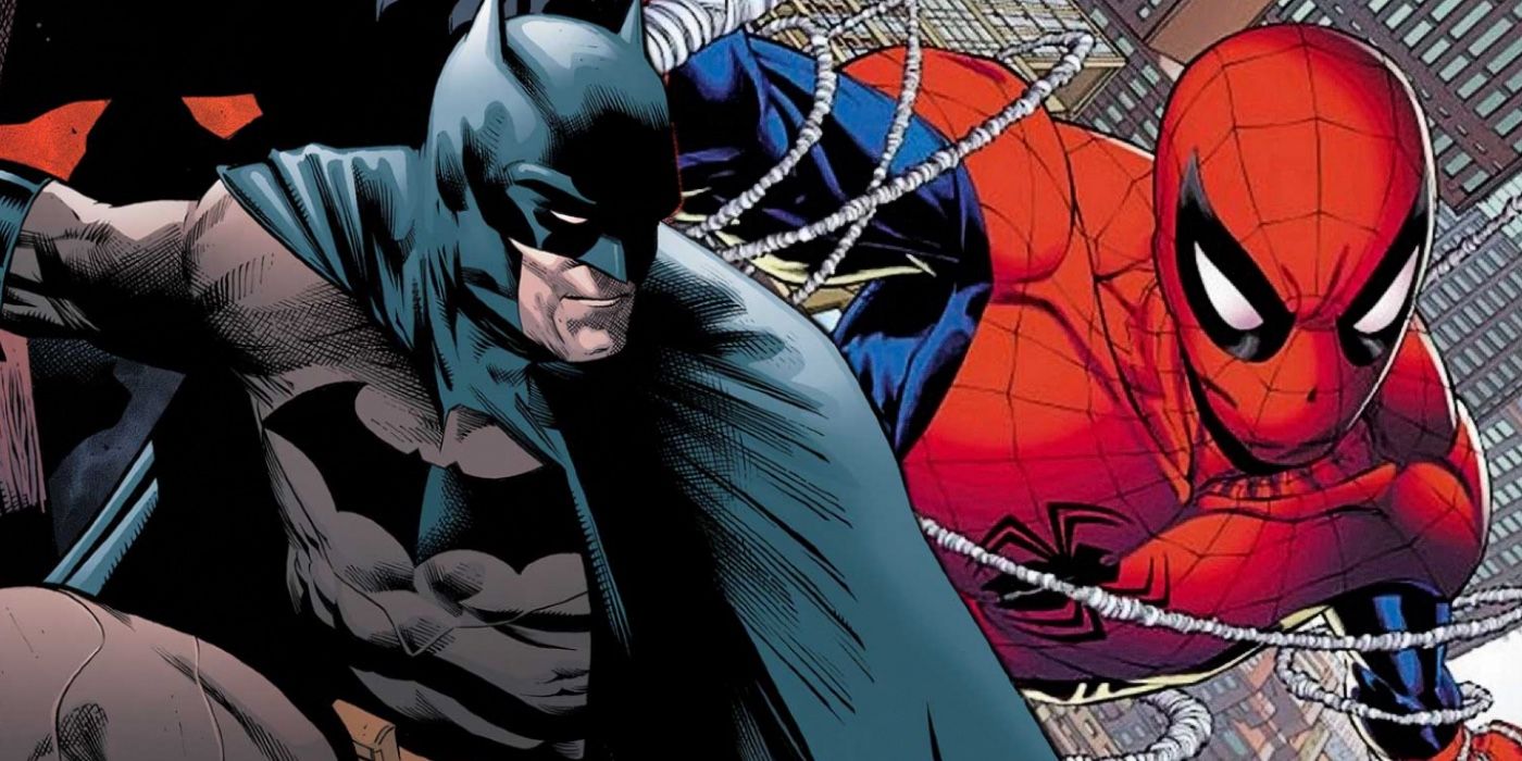 batman vs spiderman comic