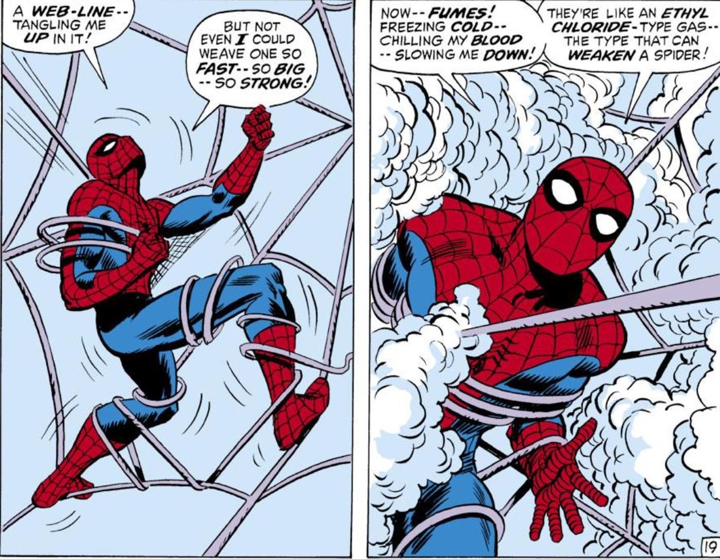 Spider-Man ethyl chloride Marvel Comics