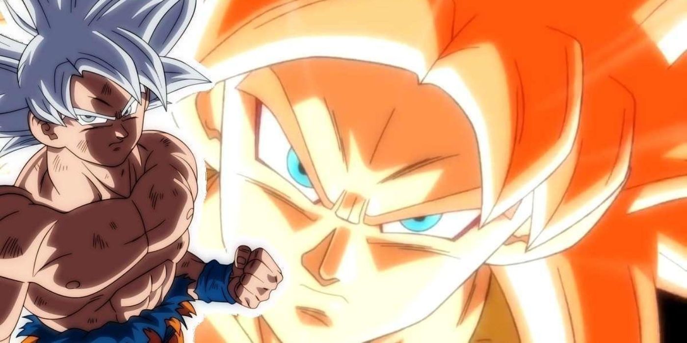 dragon ball series - Why does Gogeta SSJ4 have red hair? - Anime