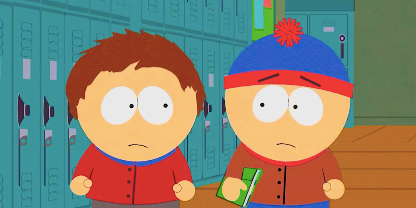 Stan and Clyde talk in South Park season 26 episode 4