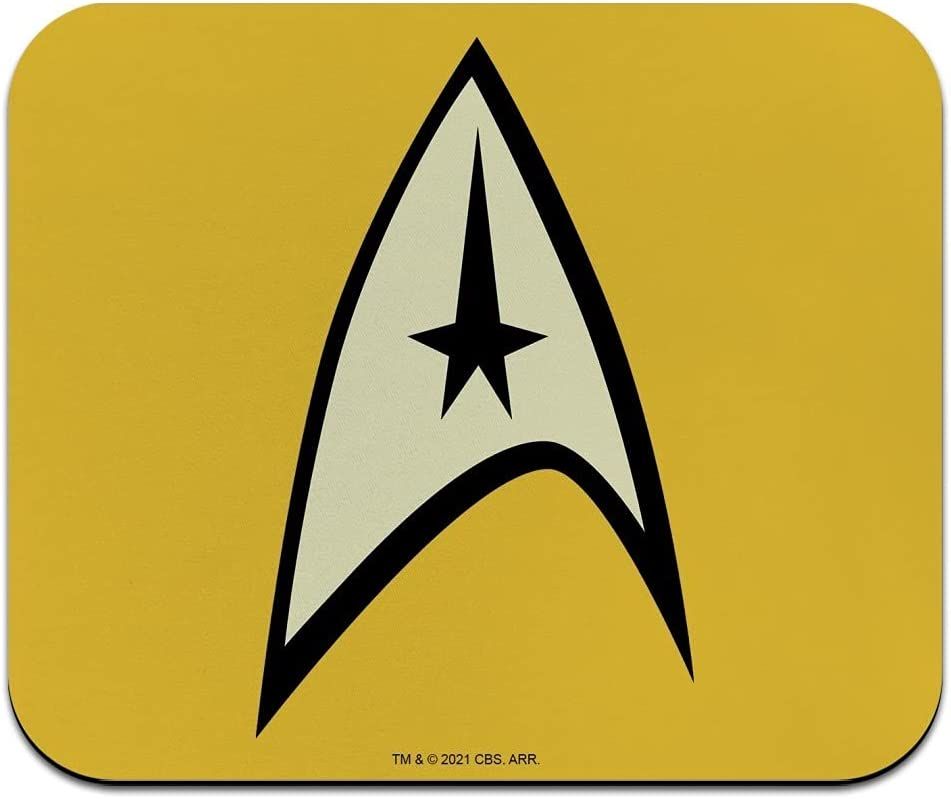 Star Trek Command Shield Mouse Pad is one of the best accessories for Star Trek Fans