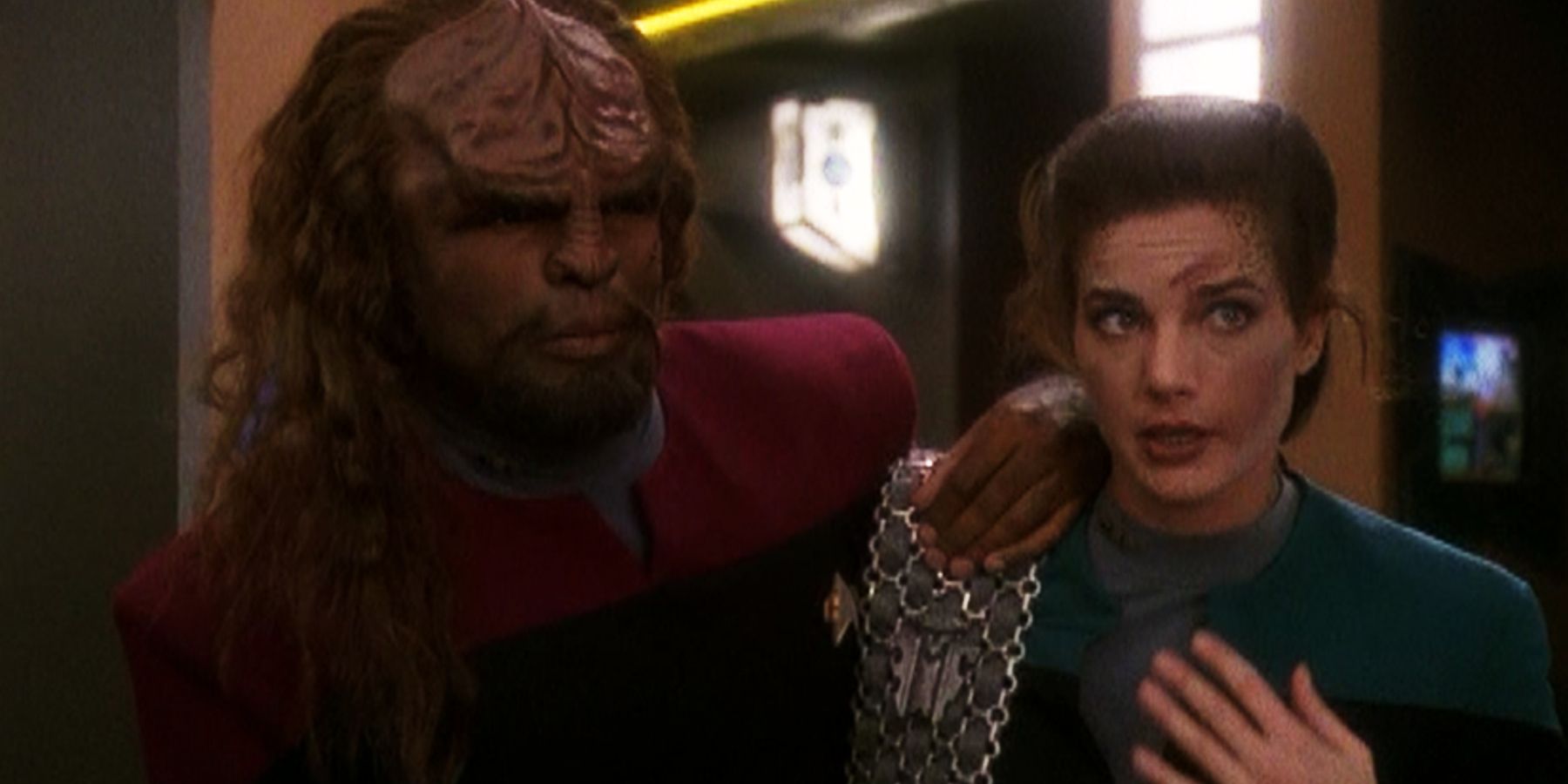 Why Worf Really Declares His Love For Troi In Star Trek: Picard Season 3