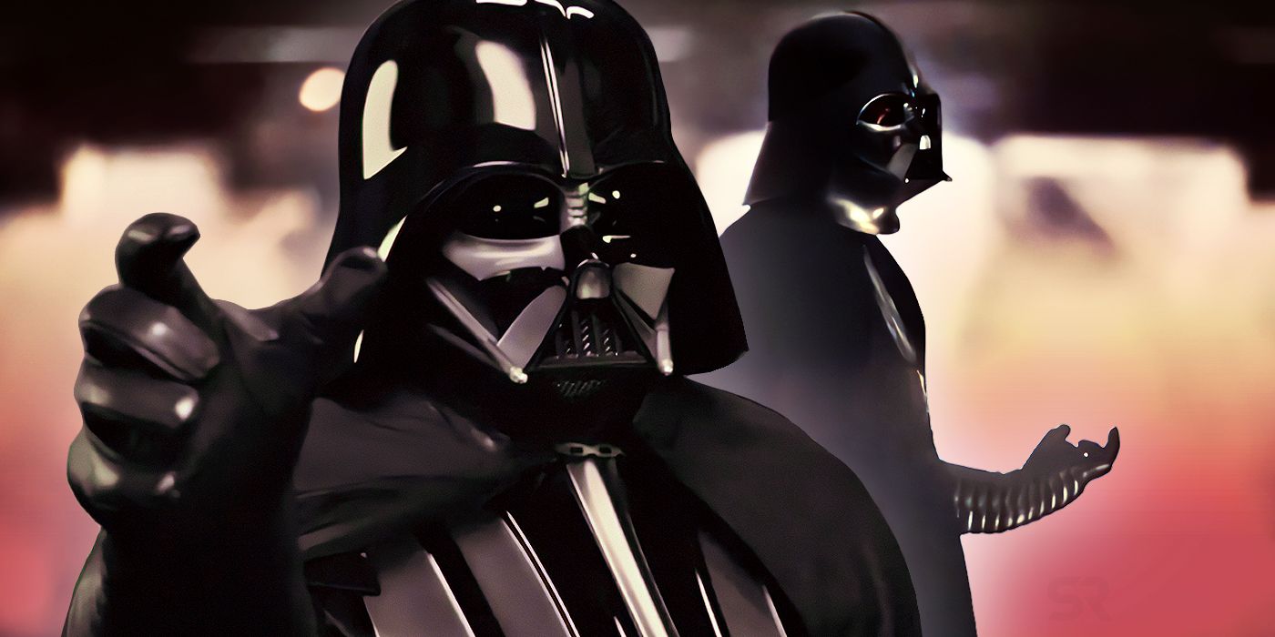 Darth Vader using his Force choke power in Rogue One and Obi-Wan Kenobi