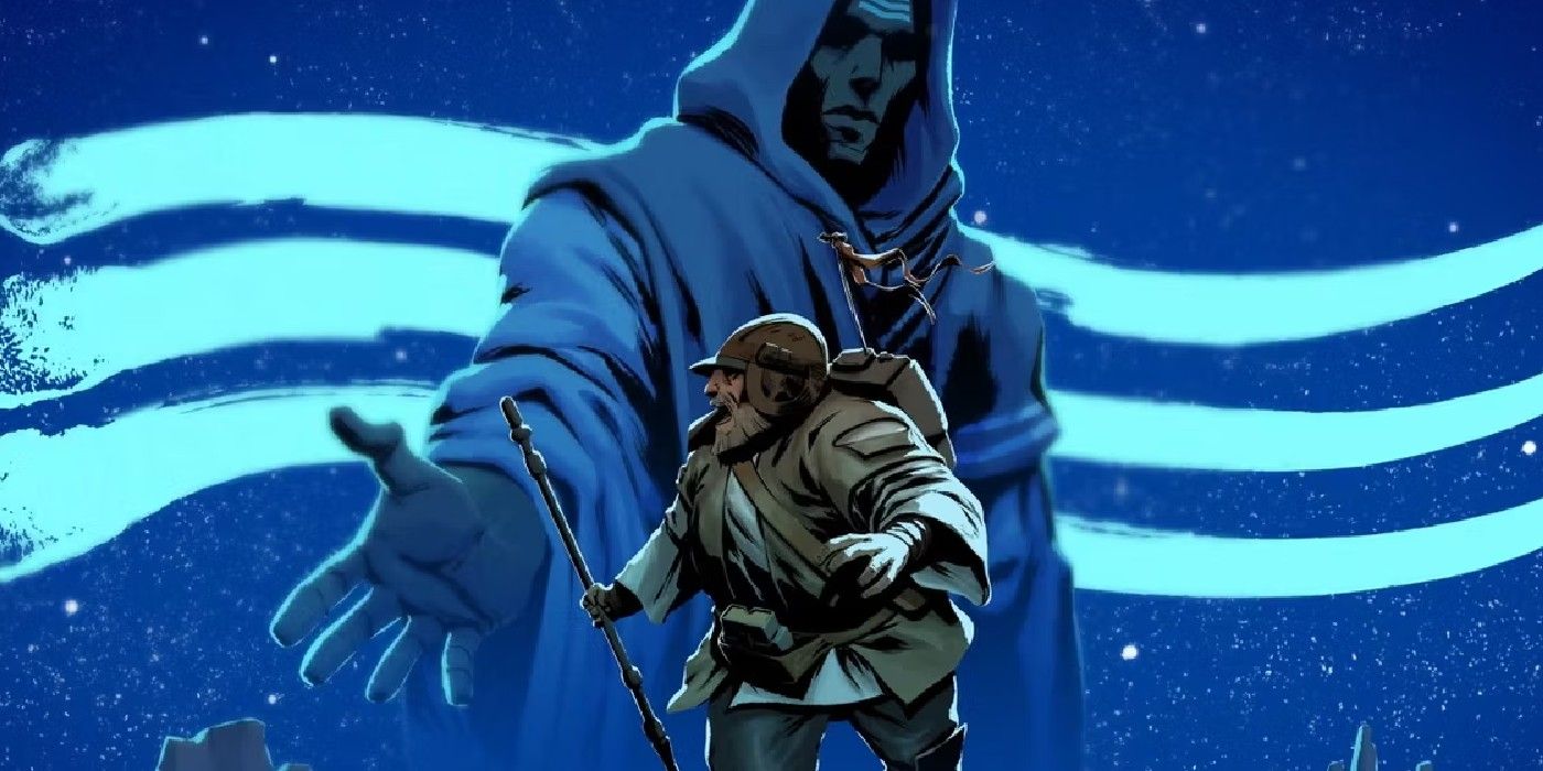 star wars força caminho da mão aberta