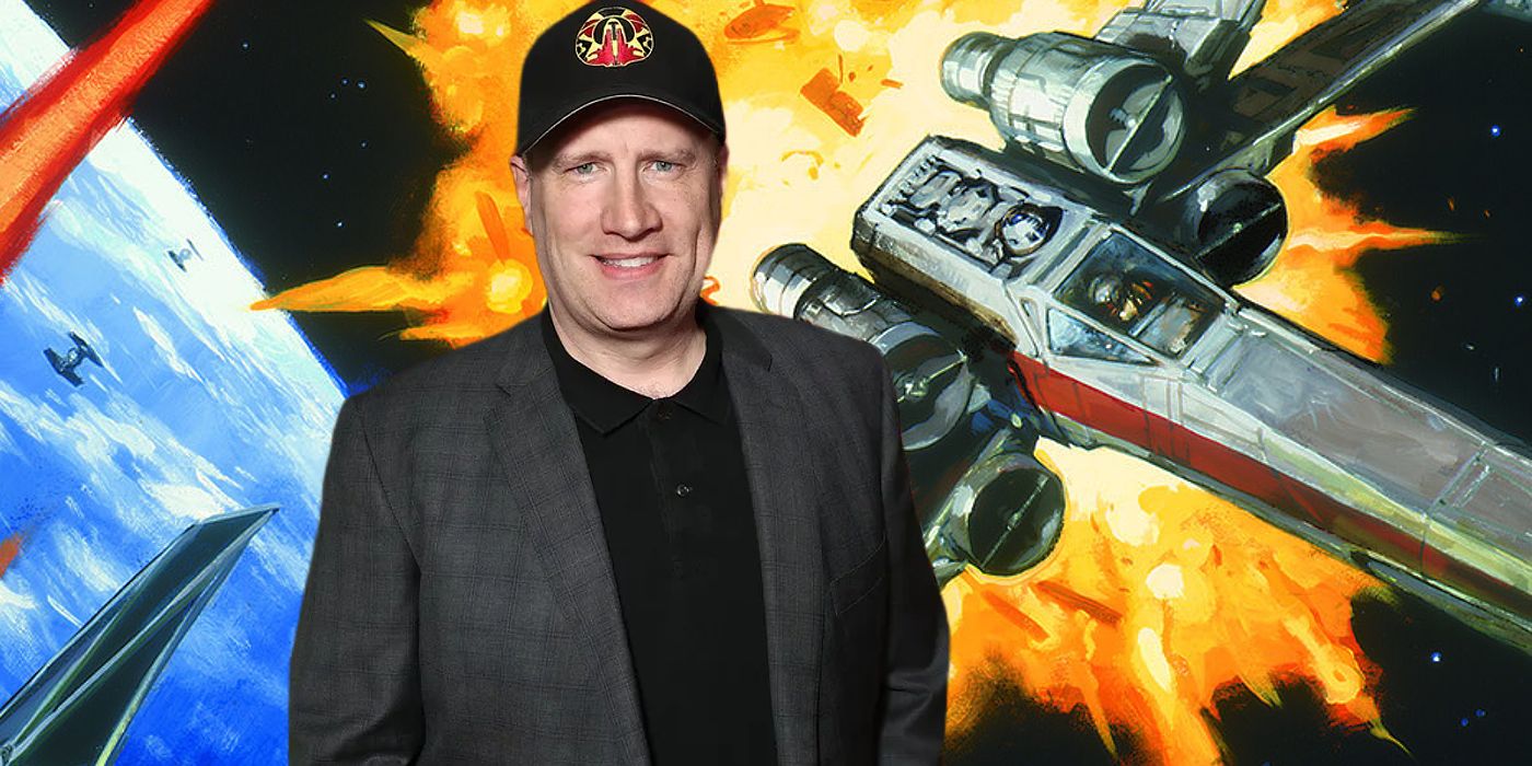 Star Wars Kevin Feige and X-Wing Explosions