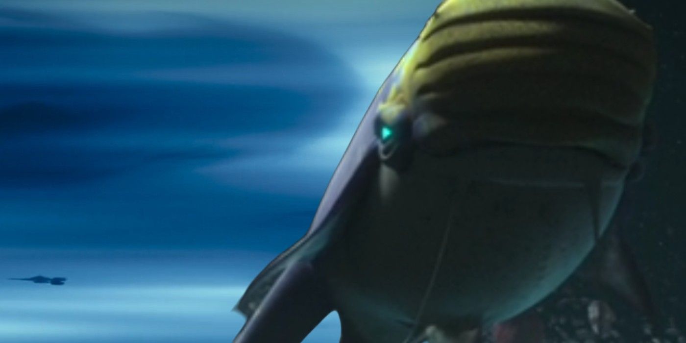 Purrgil em The Mandalorian e Star Wars Rebels.