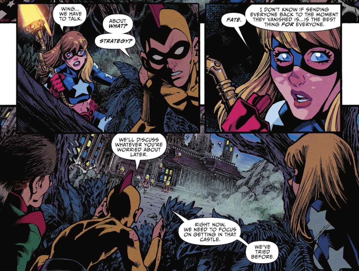 Stargirl Admits She Doesn't Think Sending DC's Lost Sidekicks Back Is the Best Choice