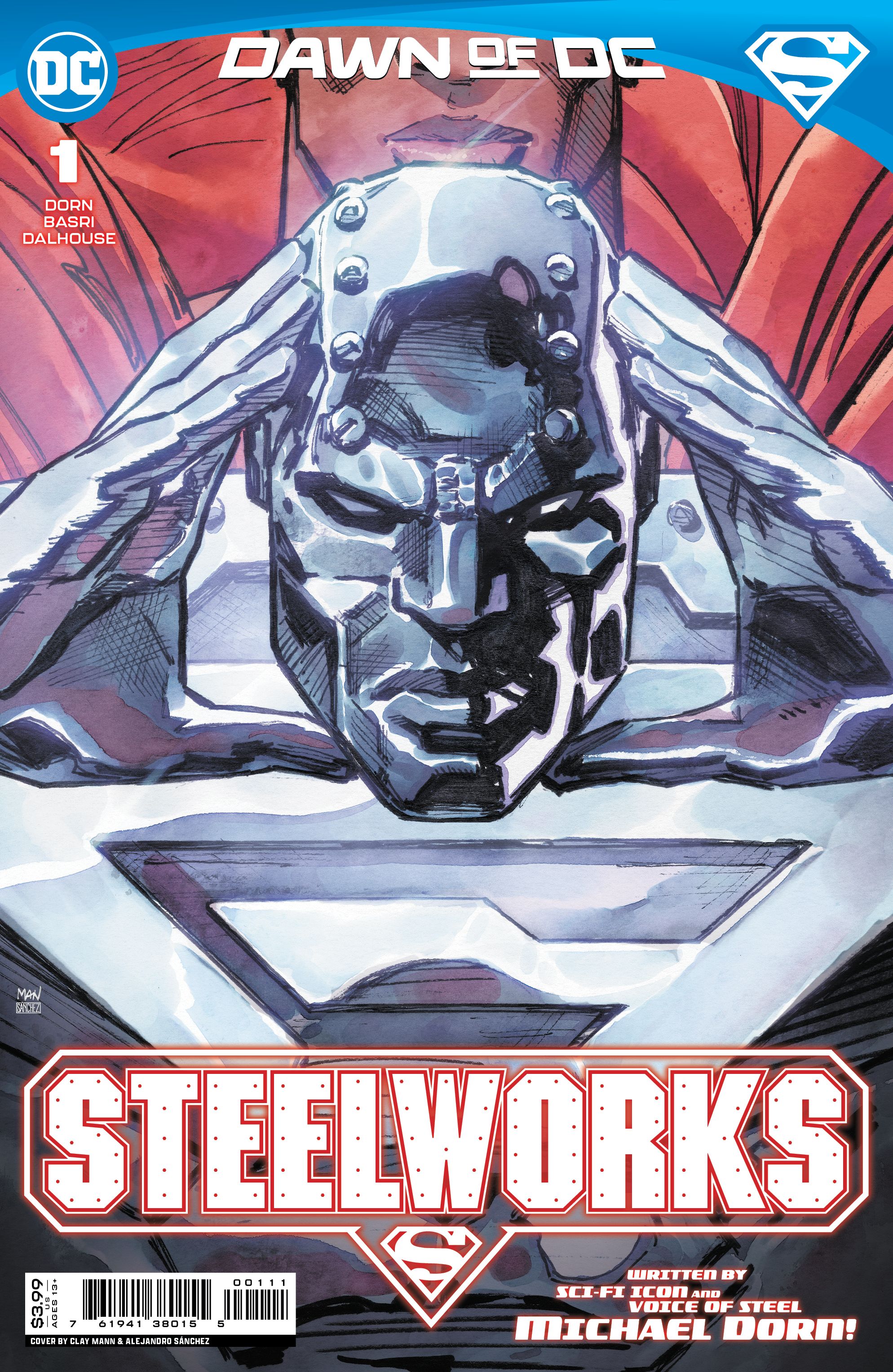 Steelworks 1 Main Cover by Clay Mann