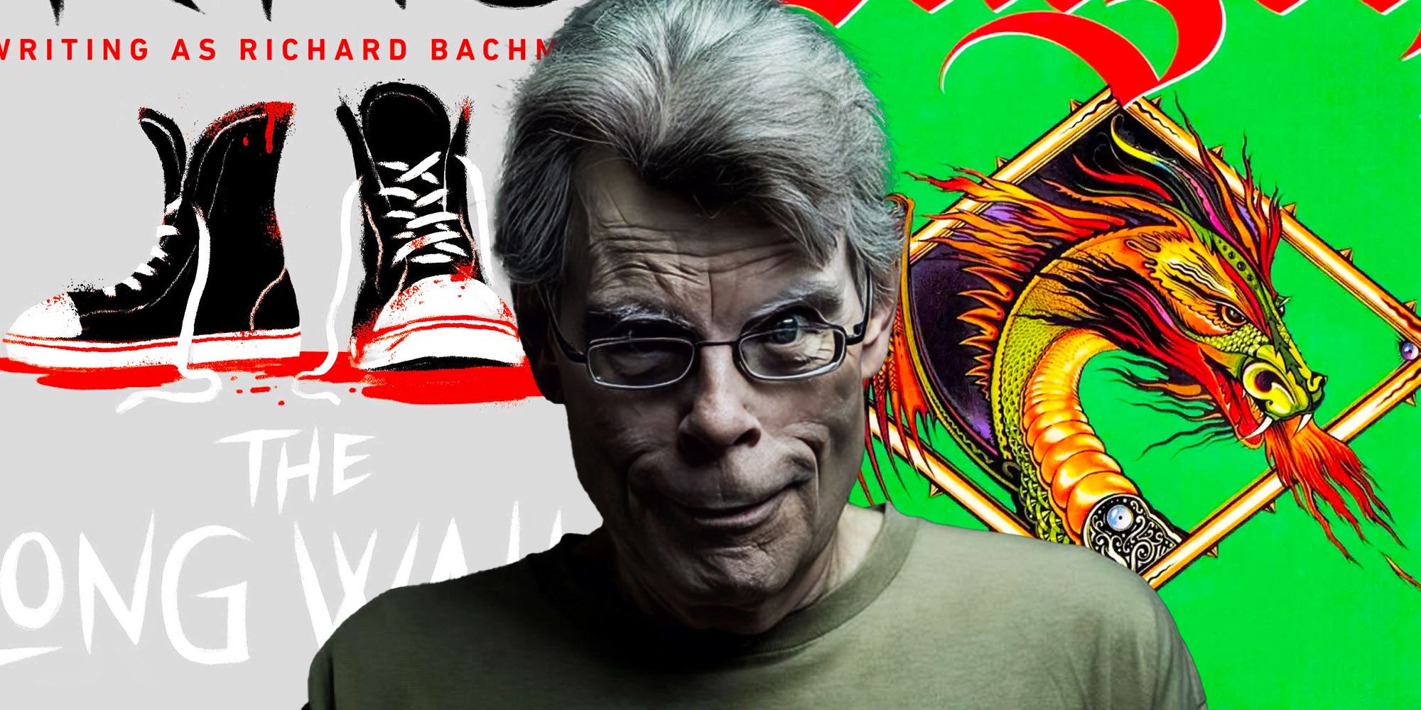 Stephen king the long walk eye of the dragon
