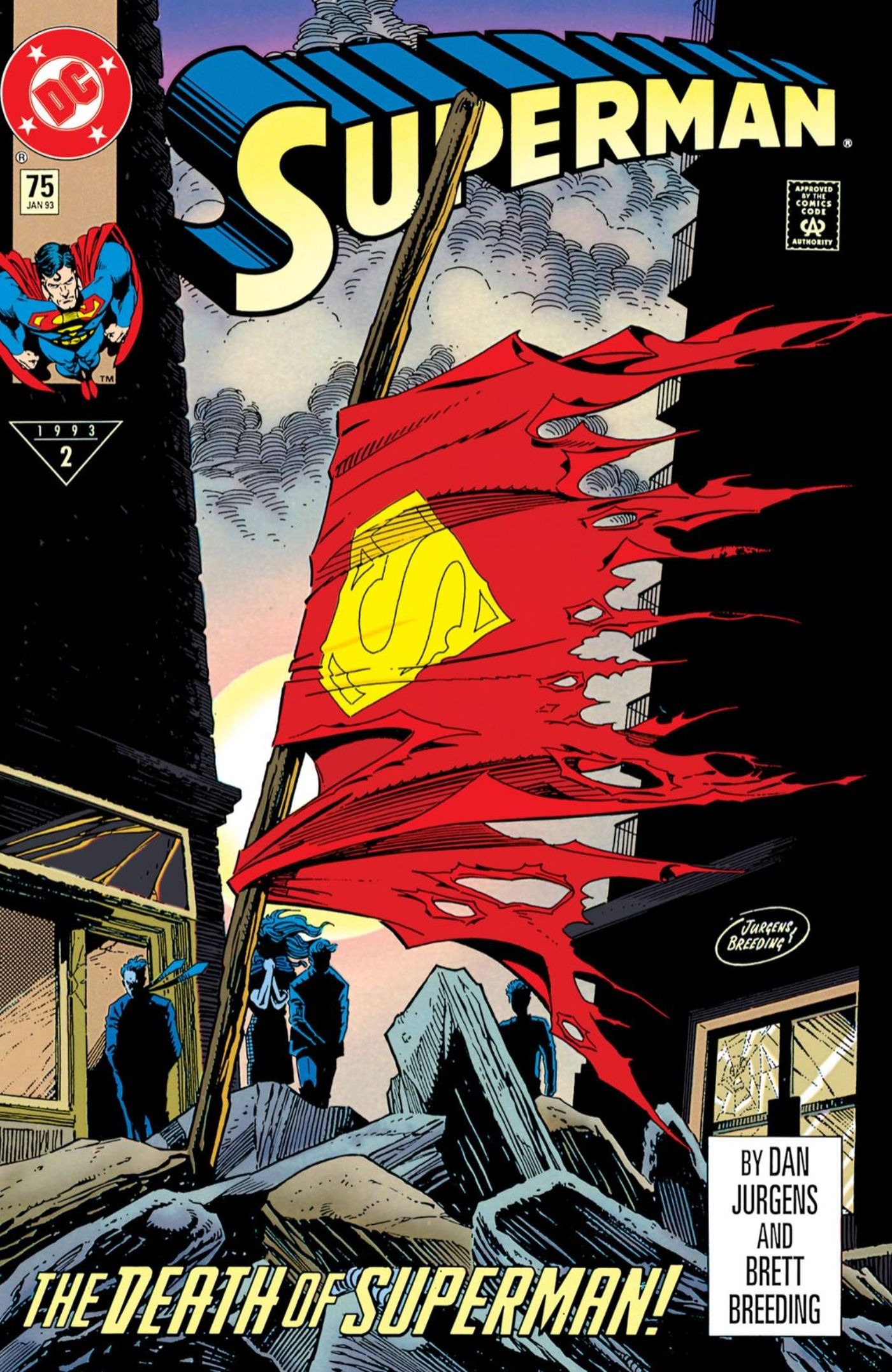 Superman 75 Cover DC Comics