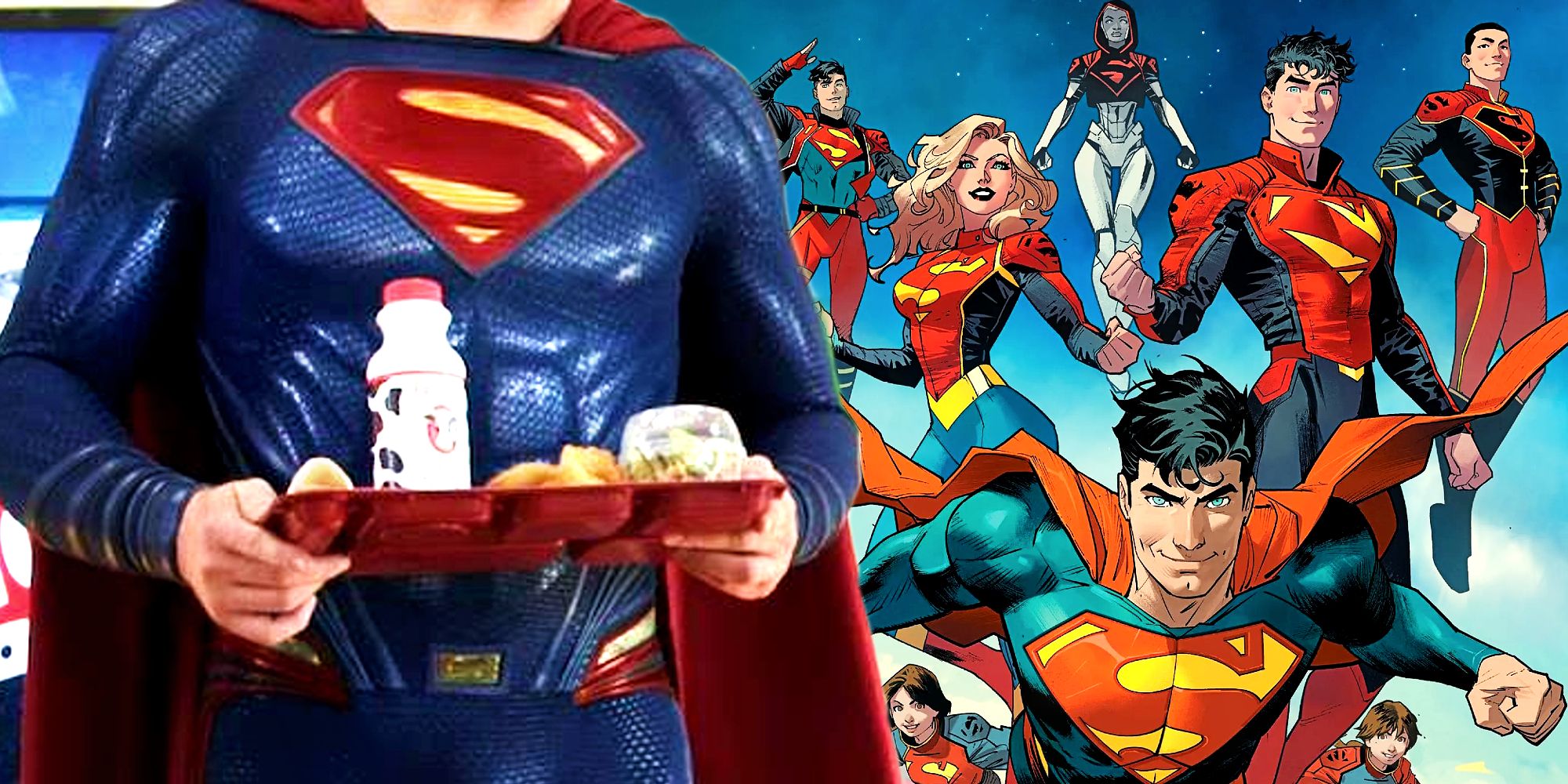 Superman Cameo in Shazam and the Super Family in DC Comics