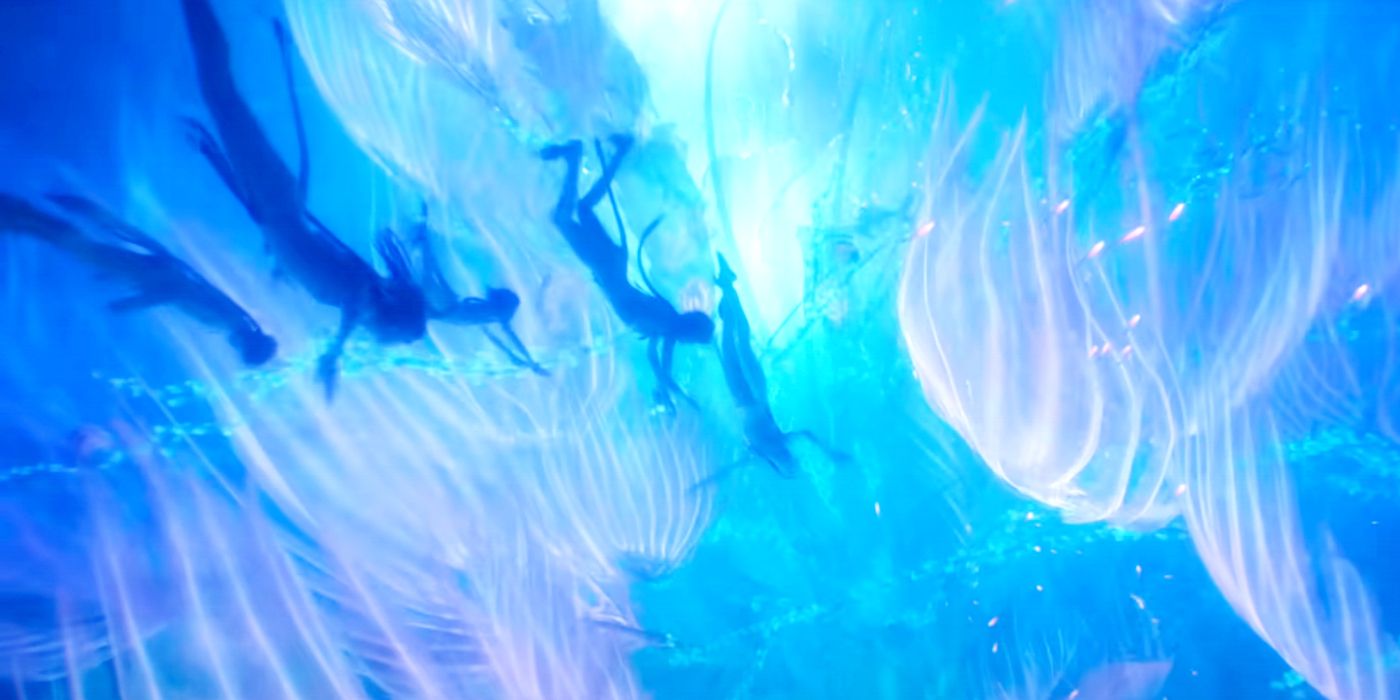 Swimming with Jellyfish in Avatar: The Waterway