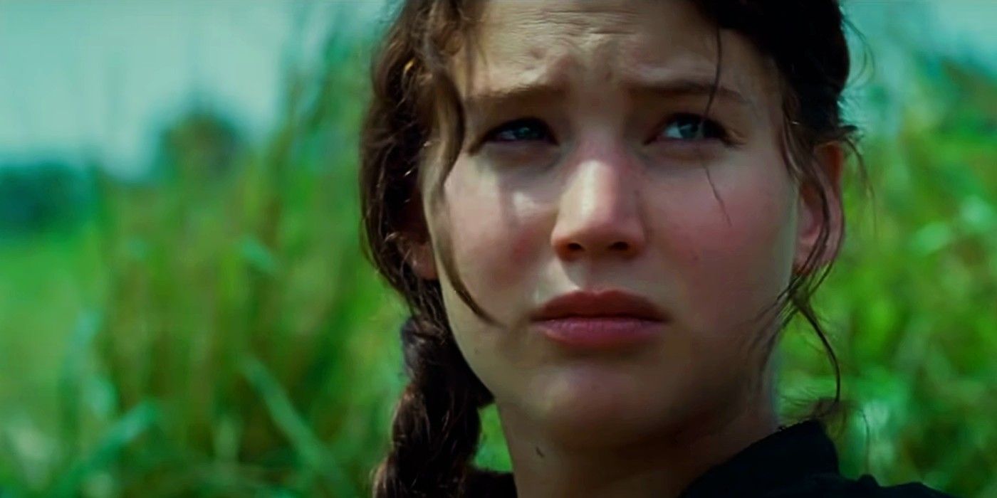 the hunger games - katniss in the meadow