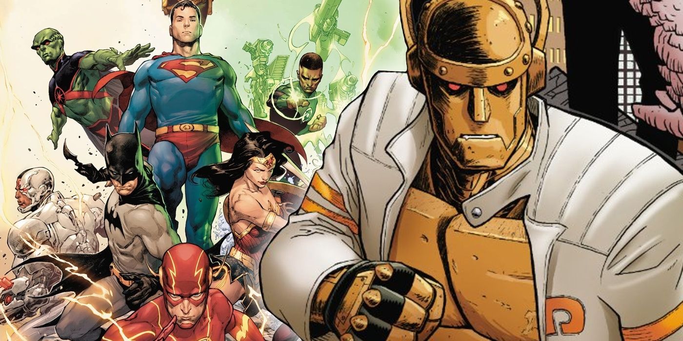 The Justice League and Doom Patrol DC Comics